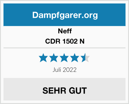 Neff CDR 1502 N Test