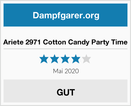  Ariete 2971 Cotton Candy Party Time Test