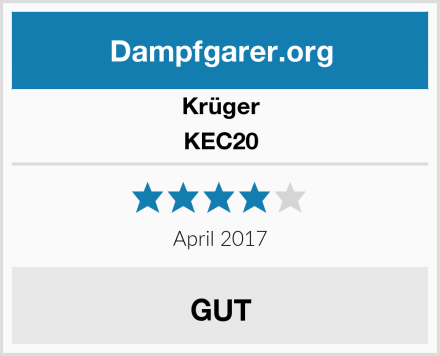 Krüger KEC20 Test