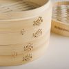 Reishunger Bambusdämpfer, inkl. 2 Baumwolltücher